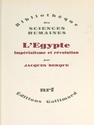 cover image of L'Égypte